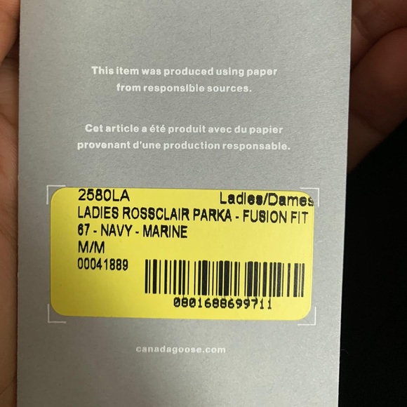 ✨✨SOLD!!✨✨Canada Goose ROSSCLAIR PARKA FUSION FIT - Picture 8 of 8